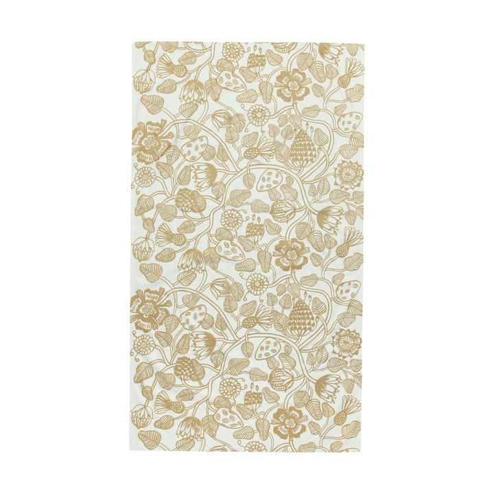 Nappe Tiara 135x250 cm, White-gold Marimekko