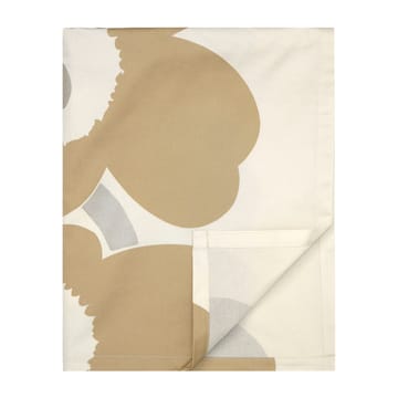 Nappe Unikko 140x250 cm - Beige-argent-blanc - Marimekko