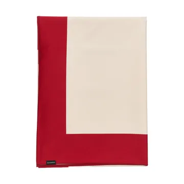 Nappe Unikko - Off white-cranberry-rose, 140x140 cm - Marimekko