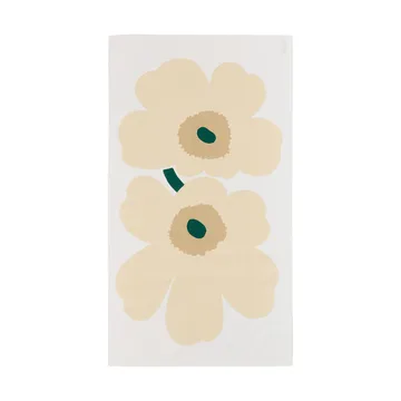 Nappe Unikko - White-hay-sand-emerald - Marimekko