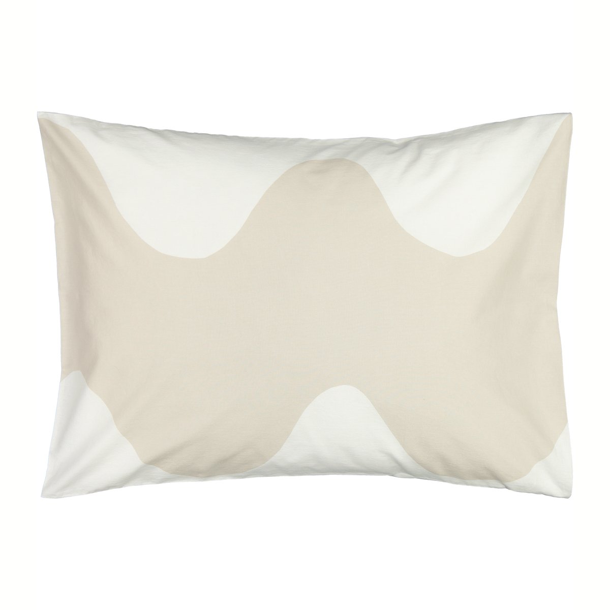 Marimekko Oreiller Lokki 50x60 cm Beige-blanc | Design Scandinave | Taies d'oreiller | Beige