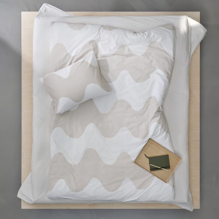 Oreiller Lokki 50x60 cm - Beige-blanc - Marimekko