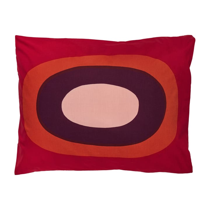 Oreiller Melooni 60x50 cm - rouge-marron-violet - Marimekko