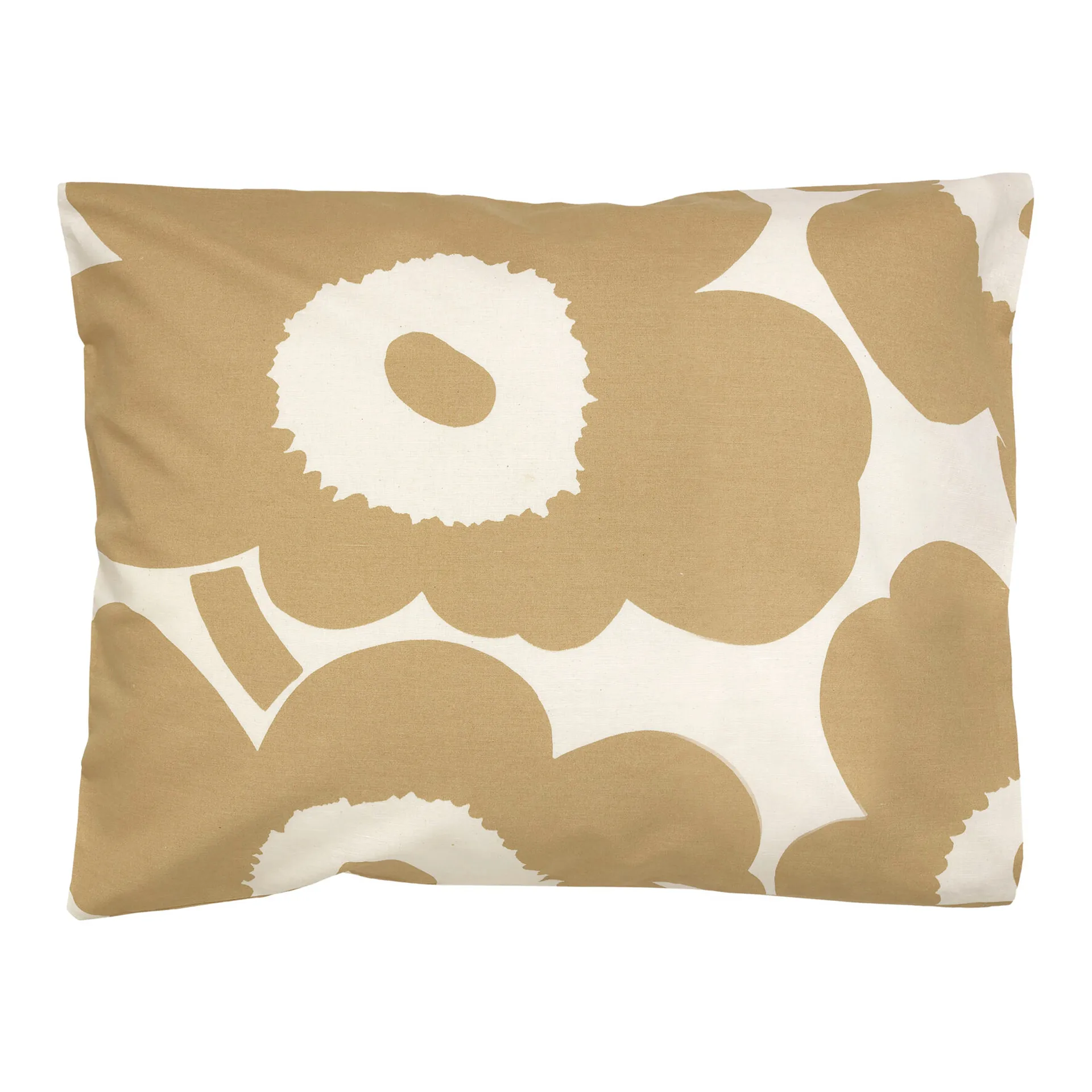 Oreiller Unikko coton-chanvre 50x60 cm, Beige Marimekko