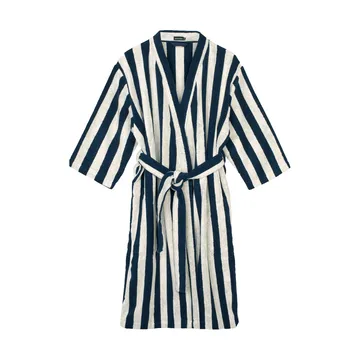 Peignoir Nimikko - Sand-dark blue, L/XL - Marimekko