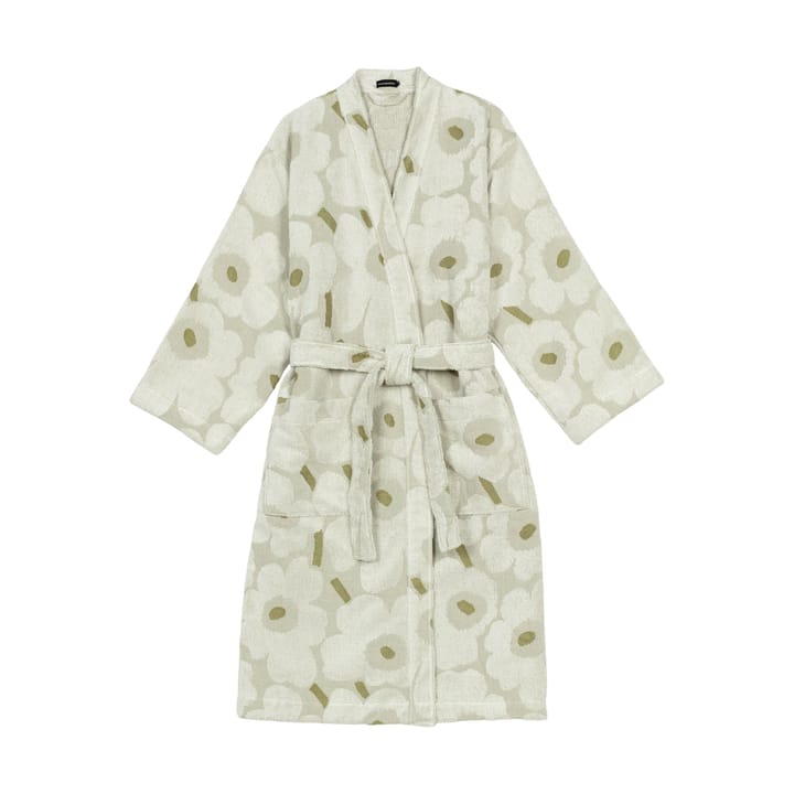 Peignoir Pieni Unikko L - Green umber-cream - Marimekko