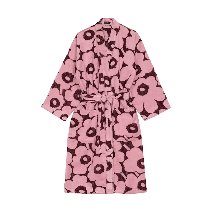 Peignoir Pieni Unikko M - Plum-rose - Marimekko