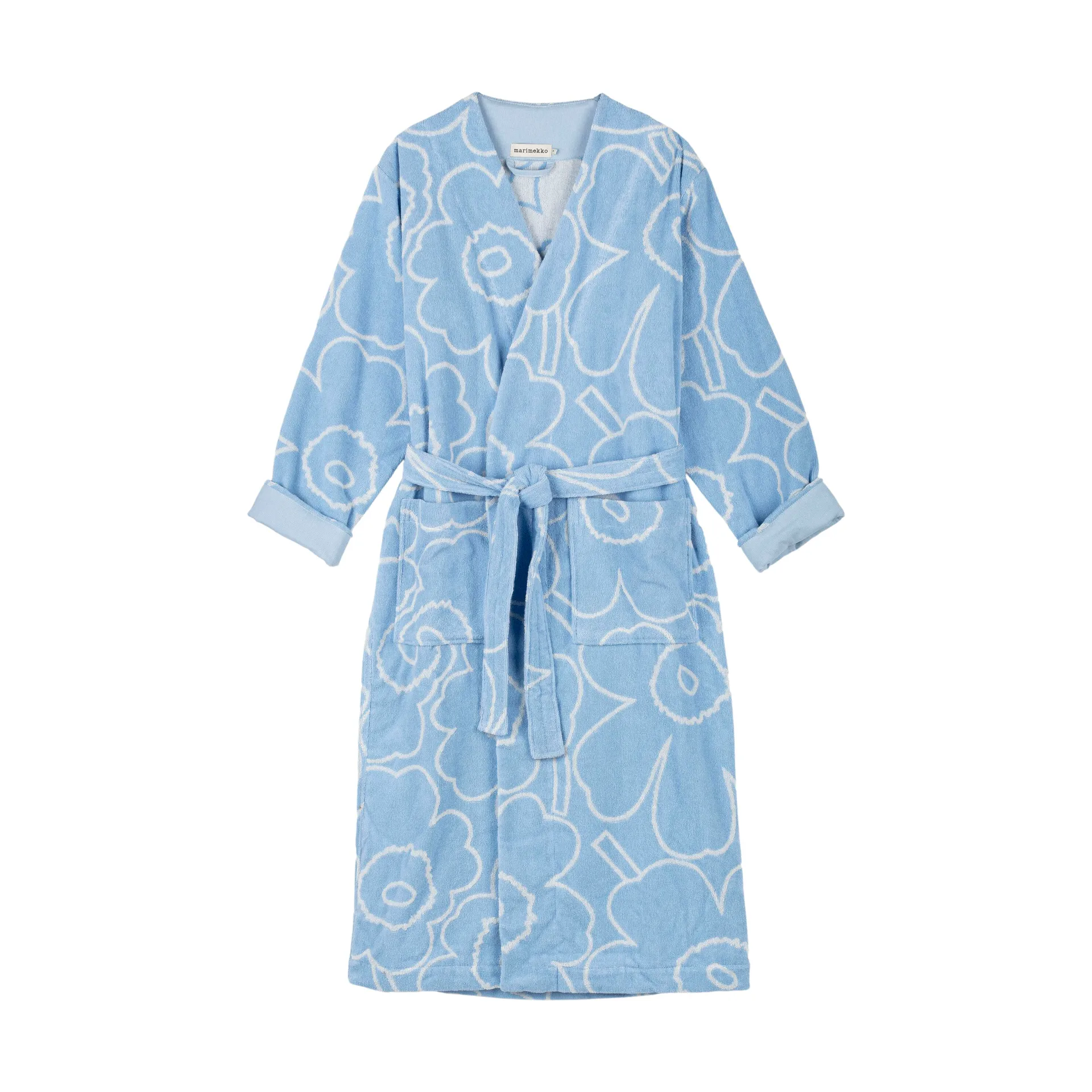 Peignoir Piirto Unikko blu, S Marimekko