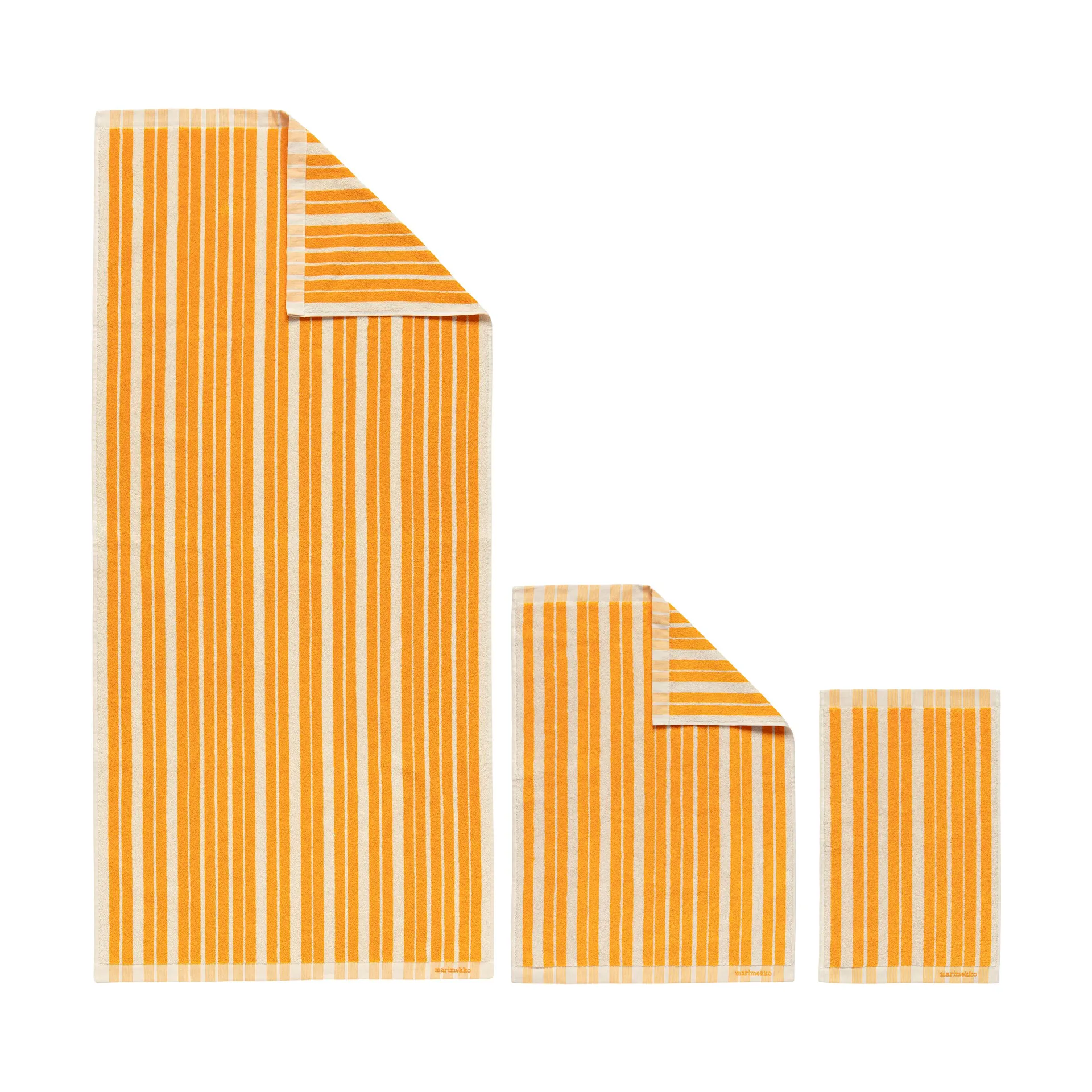 Peignoir Raide yellow, Jaune Marimekko