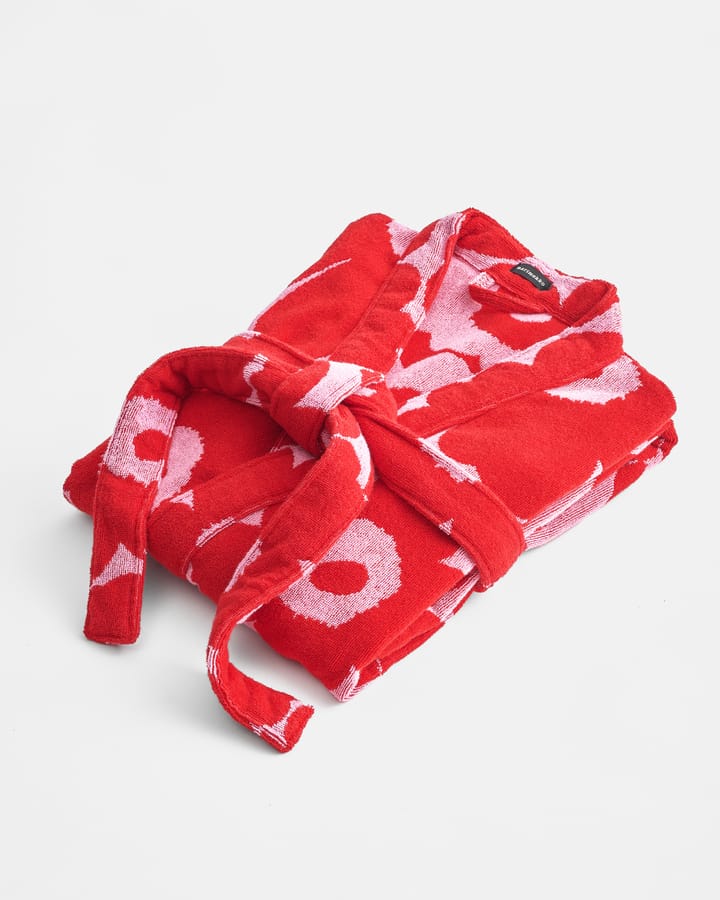 Peignoir Unikko 2 - Red-pink, S - Marimekko