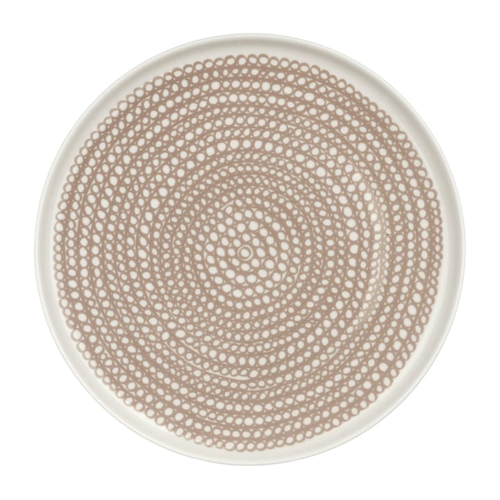 Petite assiette Siirtolapuutarha Ø20 cm - white-clay - Marimekko