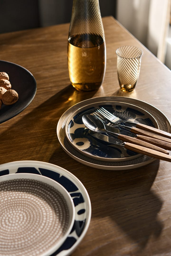 Petite assiette Siirtolapuutarha Ø20 cm, White-clay Marimekko