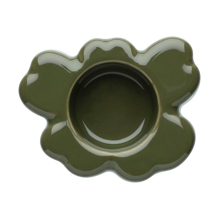 Photophore Unikko 3x10 cm - Harvest green - Marimekko