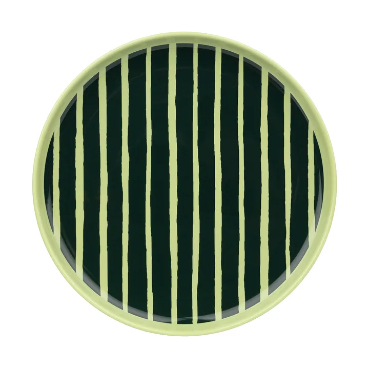 Piccolo Assiette 20 cm - Pear-dark green - Marimekko