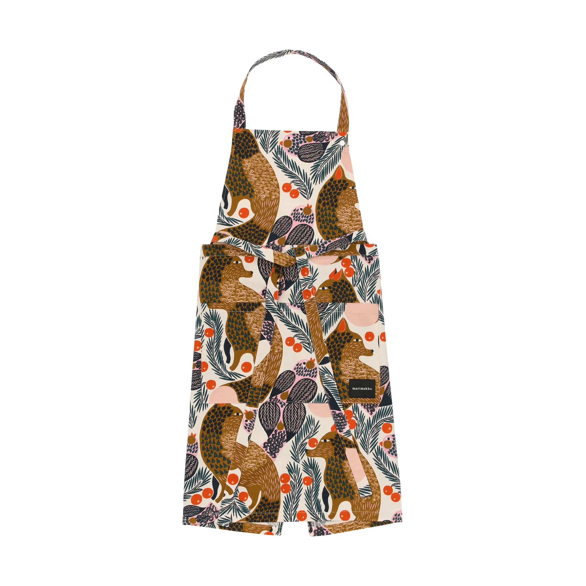 Pieni Ketunmarja tablier, White-multicolore Marimekko