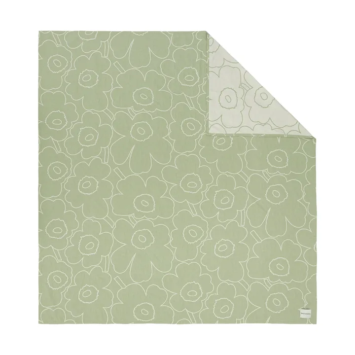 Piirto Unikko couvre-lit 260x260 cm - Pear-off white - Marimekko
