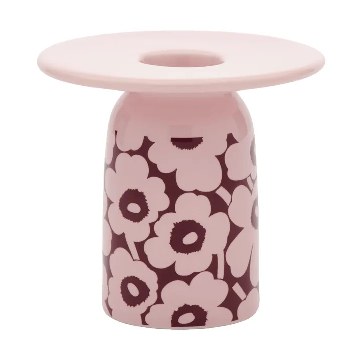 Pikkuinen Unikko bougeoir - Rose-bordeaux - Marimekko