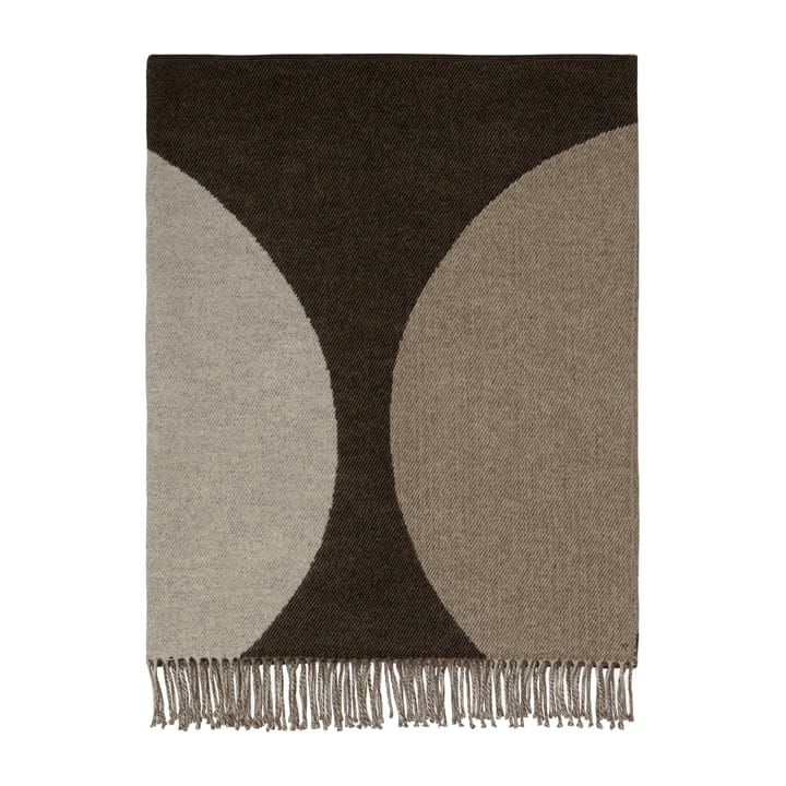 Plaid Härkä 170x130 cm - noir-marron-beige - Marimekko
