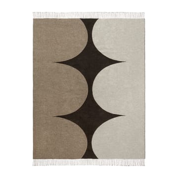 Plaid Härkä 170x130 cm - noir-marron-beige - Marimekko