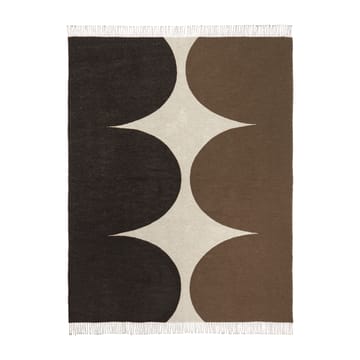 Plaid Härkä 170x130 cm - noir-marron-beige - Marimekko