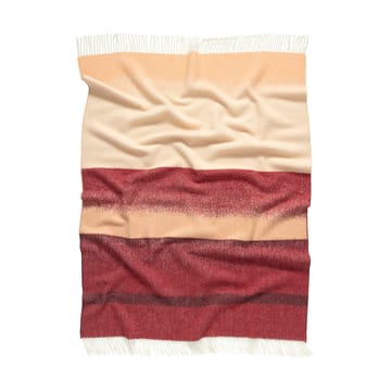 Plaid Selänne 130x170 cm - Bordeaux-off white, pêche - Marimekko
