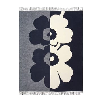 Plaid Suur Unikko 130x170 cm - Bleu foncé-sable-blanc cassé-doré - Marimekko