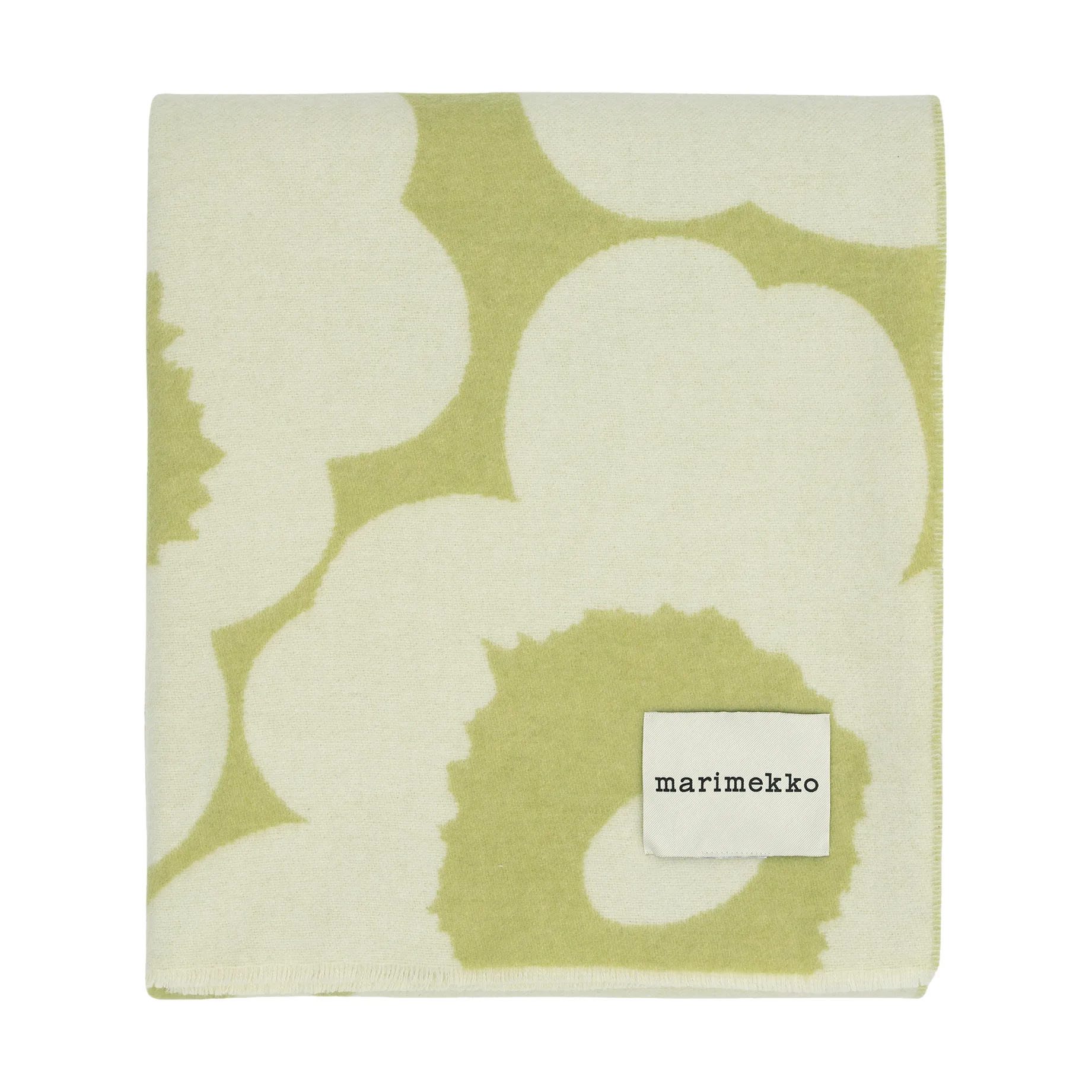 Plaid Unikko 130x170 cm, Pear-off white Marimekko