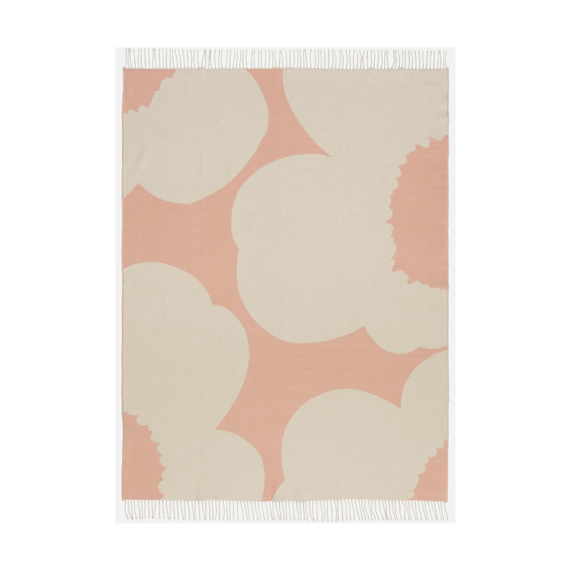 Plaid Unikko 130x180 cm, Pink Marimekko