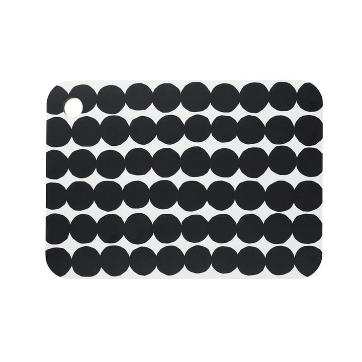 Planche á découper Räsymatto, noir-blanc Marimekko