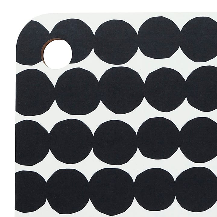 Planche á découper Räsymatto, noir-blanc Marimekko