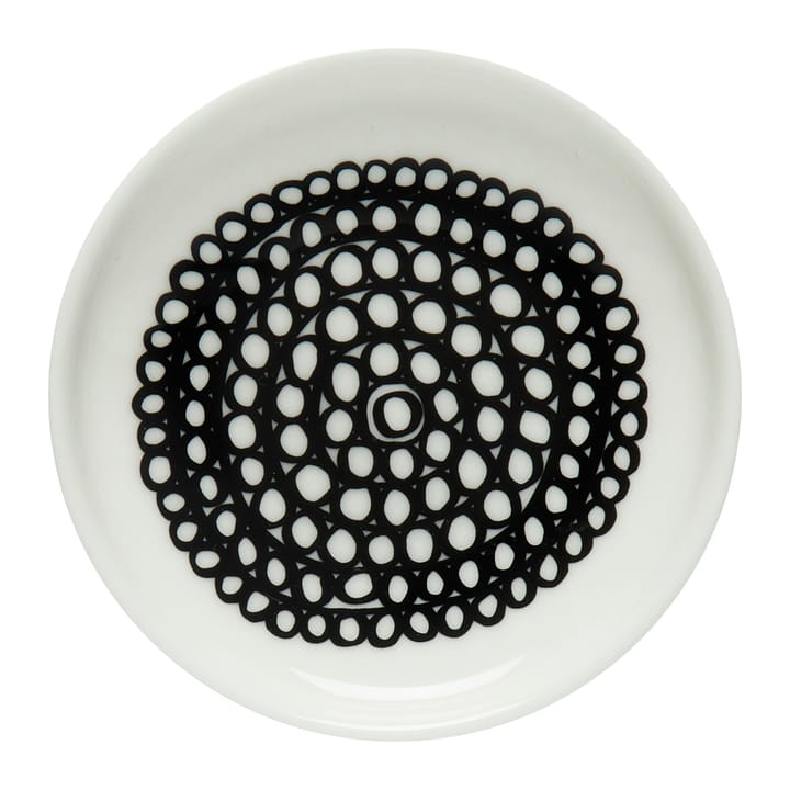 Plat Siirtolapuutarha 8,5 cm - Noir-blanc - Marimekko