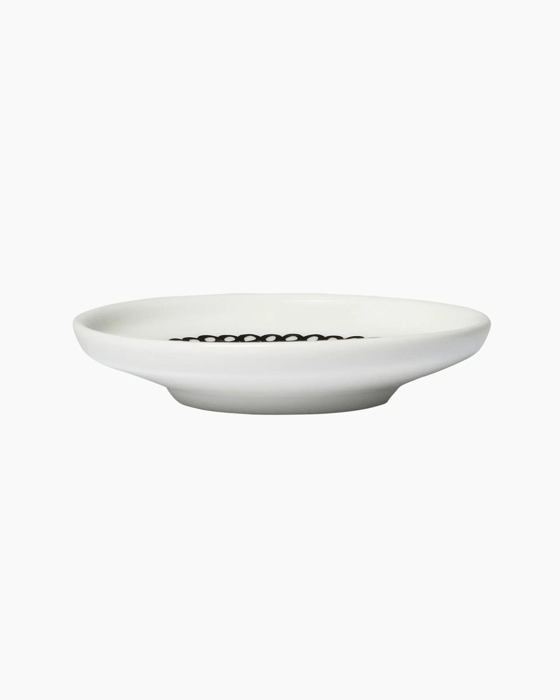 Plat Siirtolapuutarha 8,5 cm, Noir-blanc Marimekko