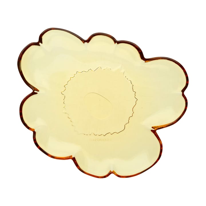 Plat Unikko 20 cm - Amber - Marimekko