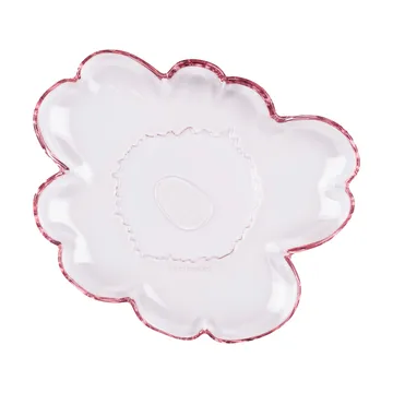 Plat Unikko 20 cm - Light pink - Marimekko