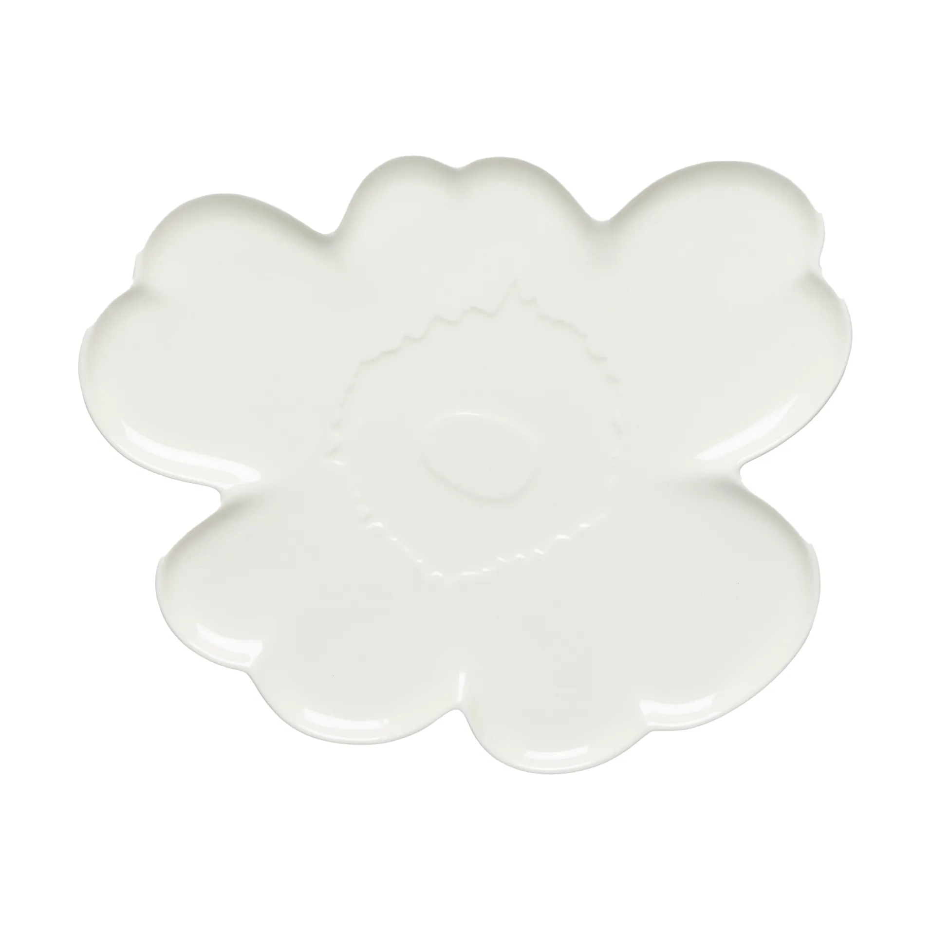 Plat Unikko 32 cm, White Marimekko
