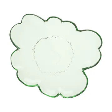 Plat Unikko Shape 20 cm - Green - Marimekko