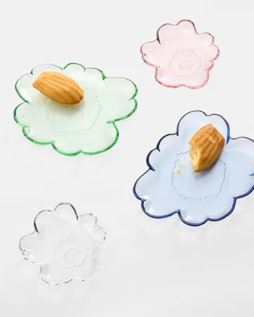 Plat Unikko Shape 20 cm - Green - Marimekko