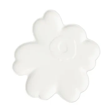 Plat Unikko Shape 20 cm - White - Marimekko