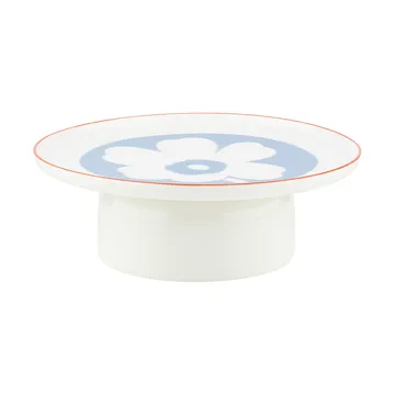 Plateau de service Unikko - White-light blue-orange red, Ø24 cm - Marimekko