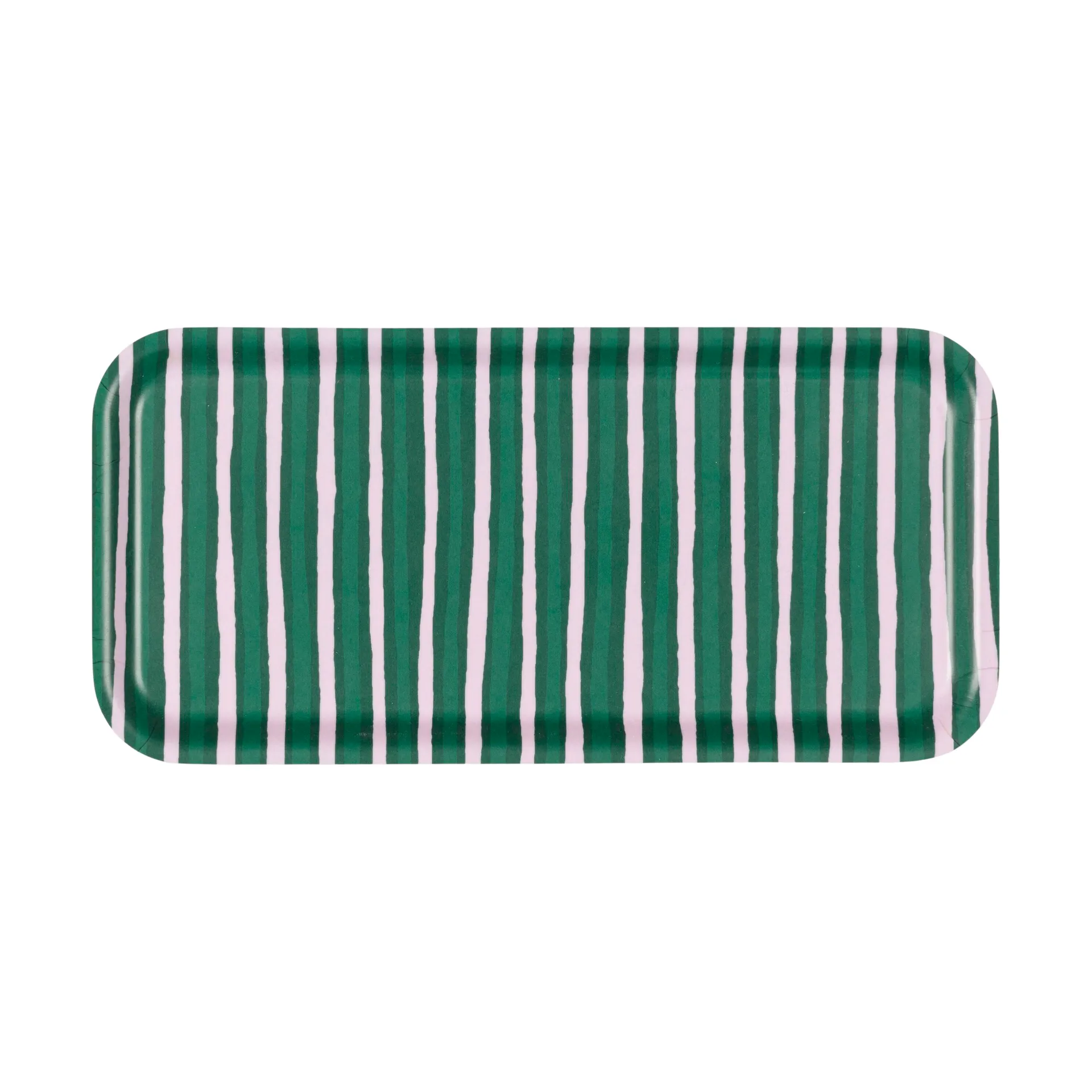 Plateau Piccolo 13,5x27,5 cm, Vert Marimekko