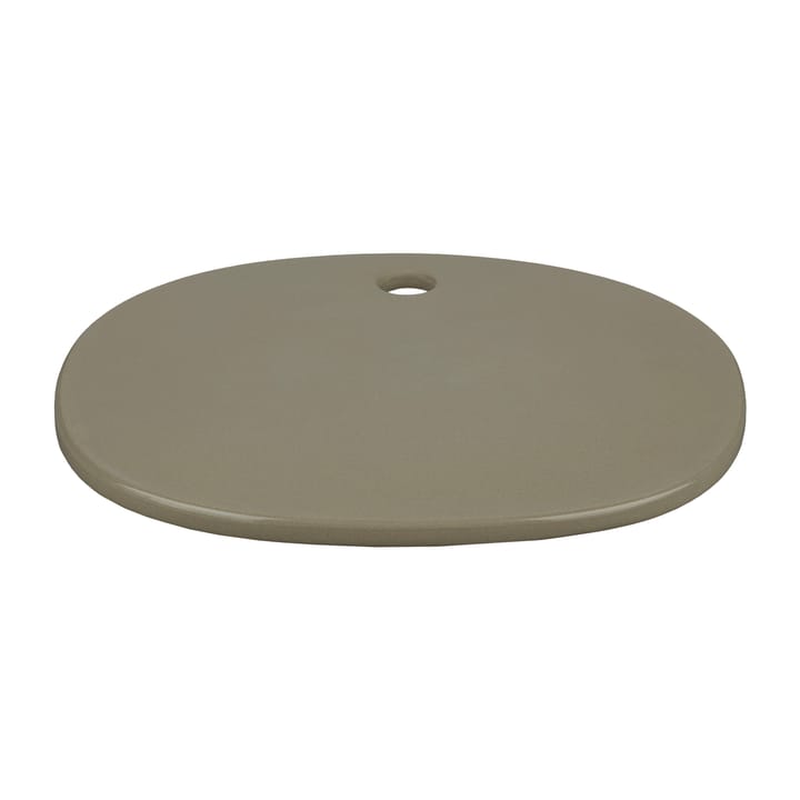 Plateau Siirtolapuutarha Ø25 cm, terra-white Marimekko