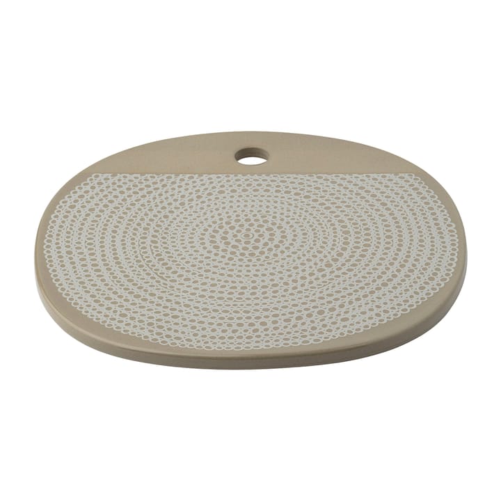Plateau Siirtolapuutarha Ø25 cm, terra-white Marimekko