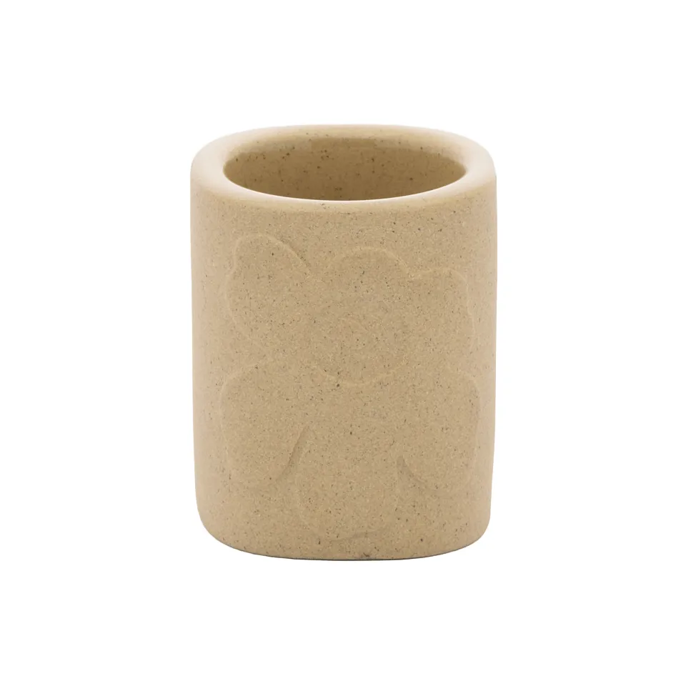 Porte-brosse à dents Unikko, grès sandstone Marimekko