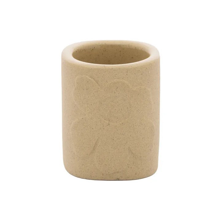 Porte-brosse à dents Unikko - grès sandstone - Marimekko