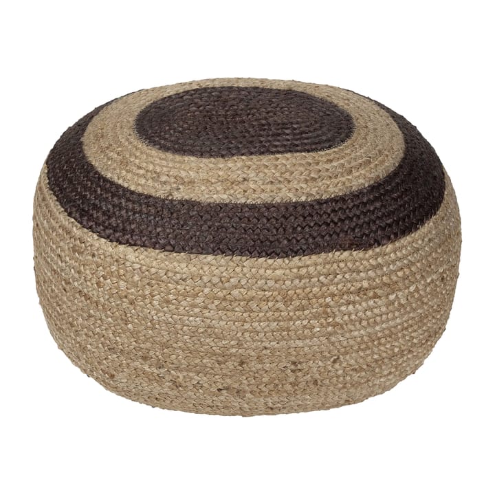 Pouf Melooni jute - Jute-marron foncé - Marimekko