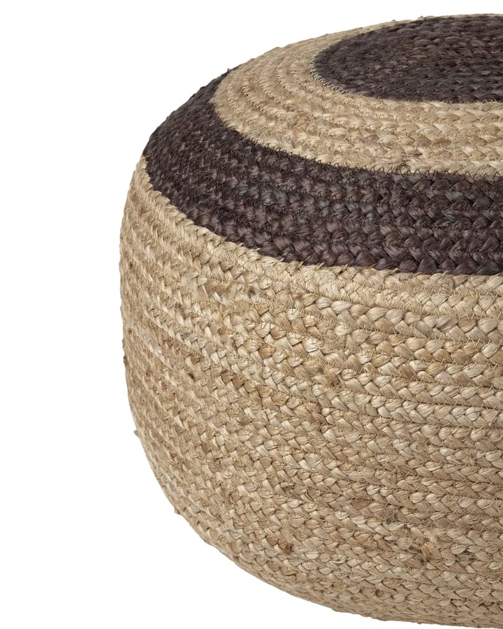 Pouf Melooni jute - Jute-marron foncé - Marimekko