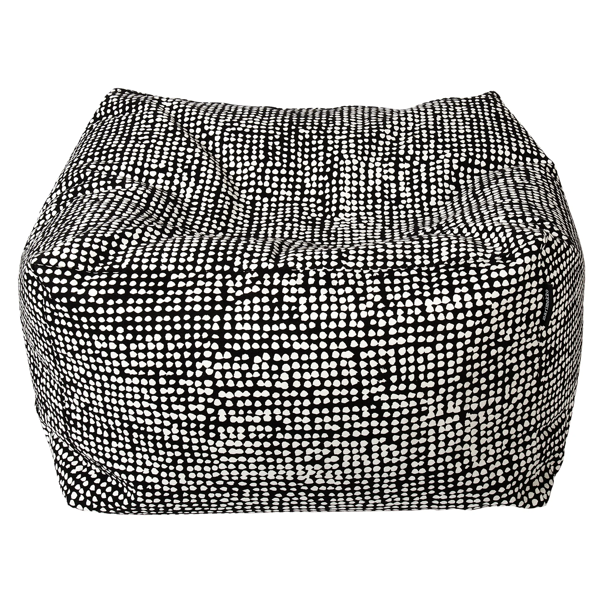 Pouf Orkanen Puffi, Gris-blanc cassé Marimekko