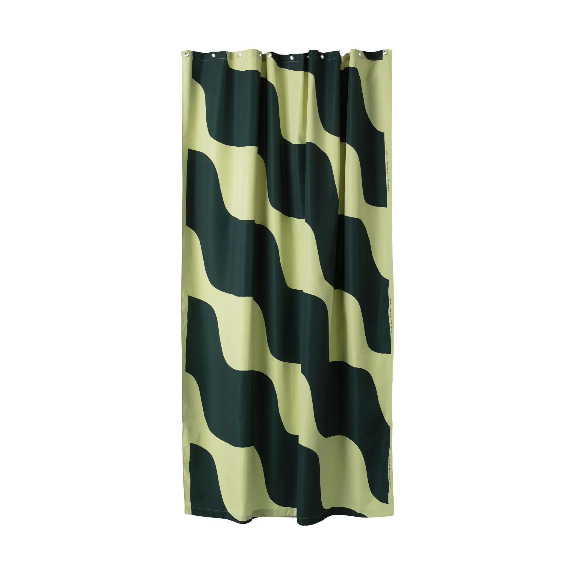 Rideau de douche Taifuuni 180x200 cm, Pear-dark green Marimekko