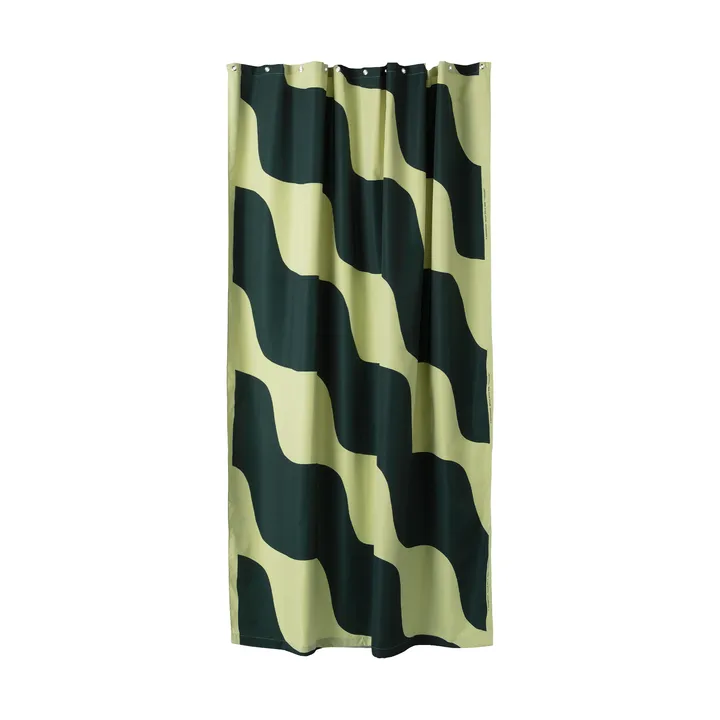 Rideau de douche Taifuuni 180x200 cm - Pear-dark green - Marimekko