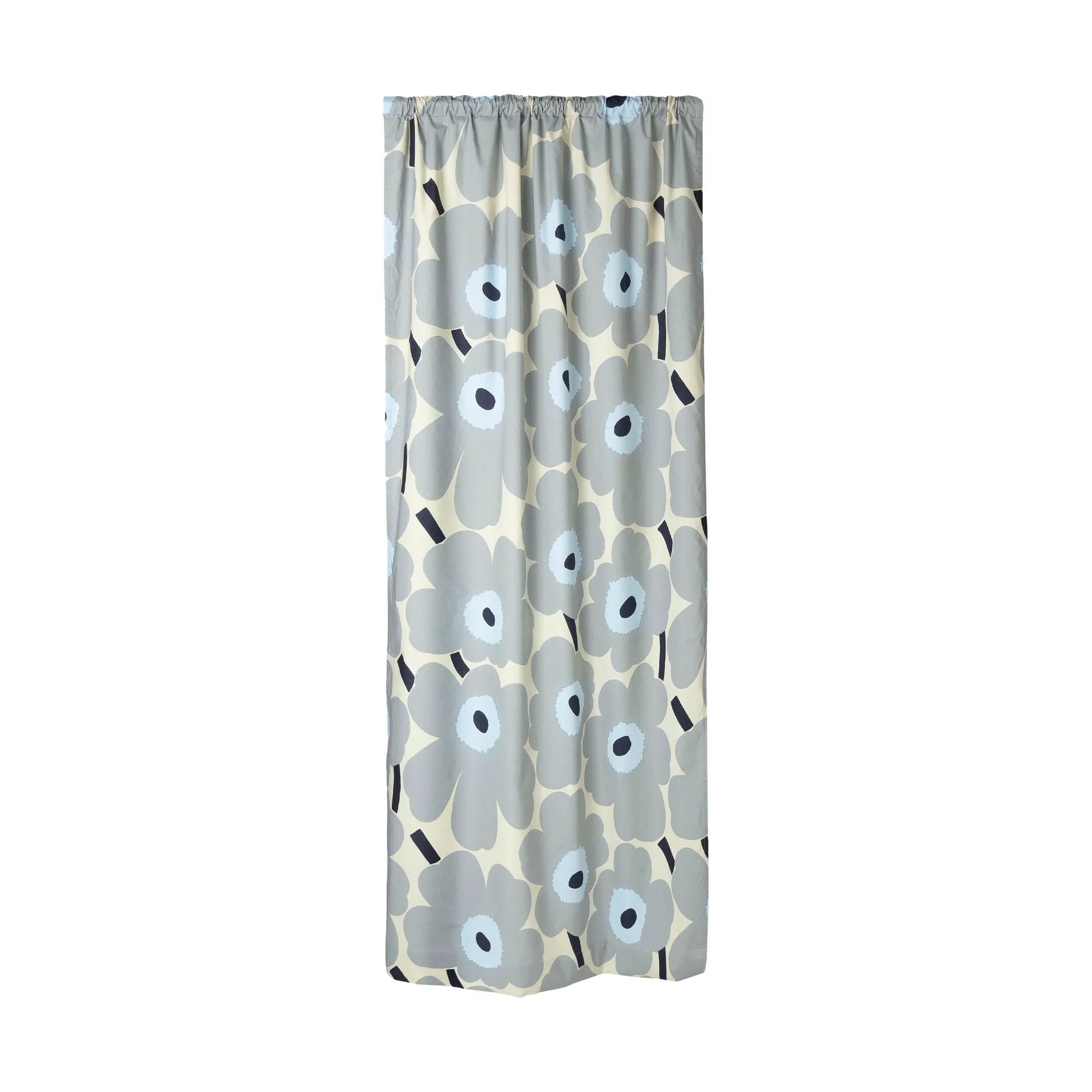 Rideau Unikko 135x250 cm, Sand-grey-light grey-dark blue Marimekko
